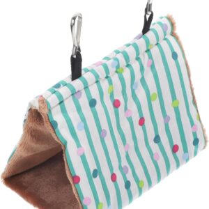 Warm Bird Nest Hammock for Pets Cozy Sleeping House for Parrots Finches and Chinchillas Soft Material for Comfort Bird Bed for Resting and Playing