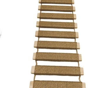 40in Cat Ladder, Sisal Rope Bridge, Climbing Frame Accessory (40in)